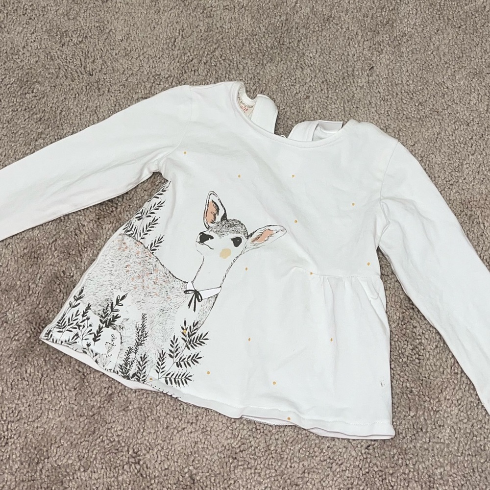 Deer Zara long sleep top